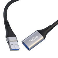 کابل افزایش طول USB 3.0 پرووان مدل PEC851 به طول 2 متر