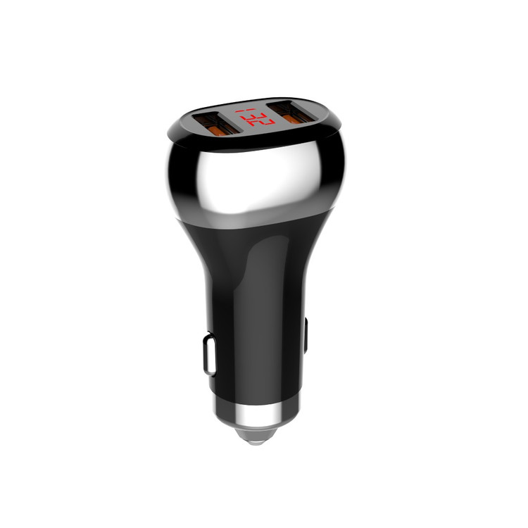 شارژر فندکی الدینیو مدل Quick به همراه کابل تبدیل microUSB