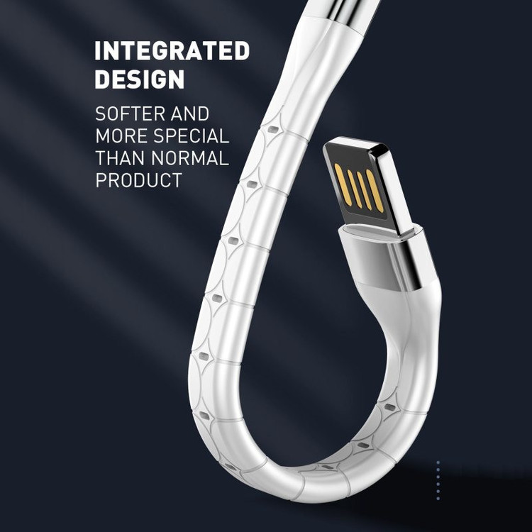 کابل تبدیل USB به microUSB الدینیو مدل LS50 طول 0.15 متر
