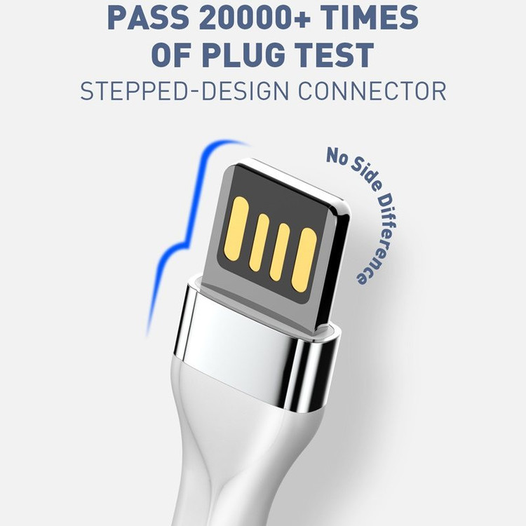 کابل تبدیل USB به microUSB الدینیو مدل LS50 طول 0.15 متر