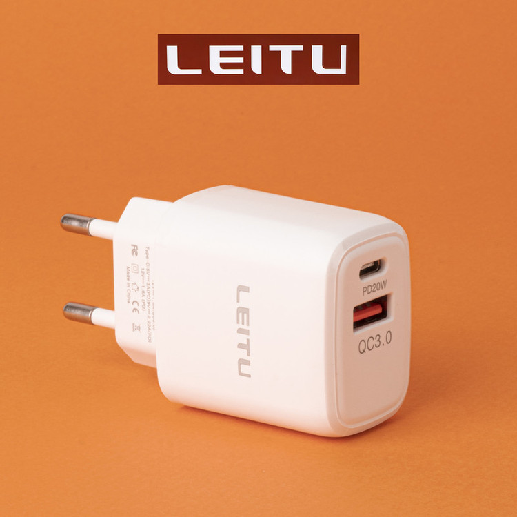 شارژر دیواری لیتو مدل LH-13 20W به همراه کابل تبدیل USB-C